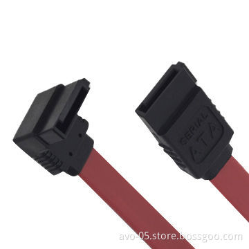 Serial ATA Female Solder Type Right and Straight Angle Cables with Low Power Consumption
